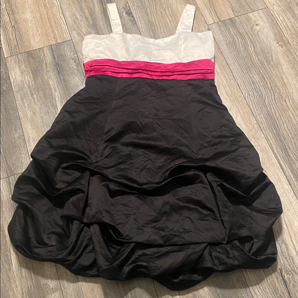 Ruby Rox White and Pink Dress